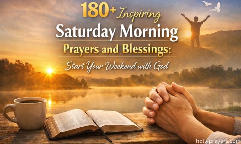 180+Inspiring Saturday Morning Prayers and Blessings Start Your Weekend with God (1)