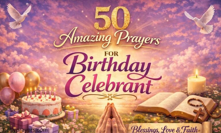 50 Amazing Prayers for Birthday Celebrant
