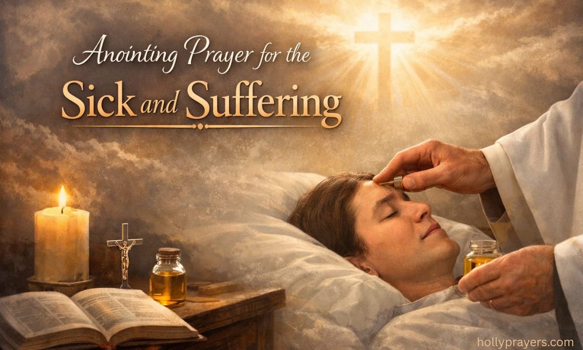 Anointing Prayer for the Sick and Suffering