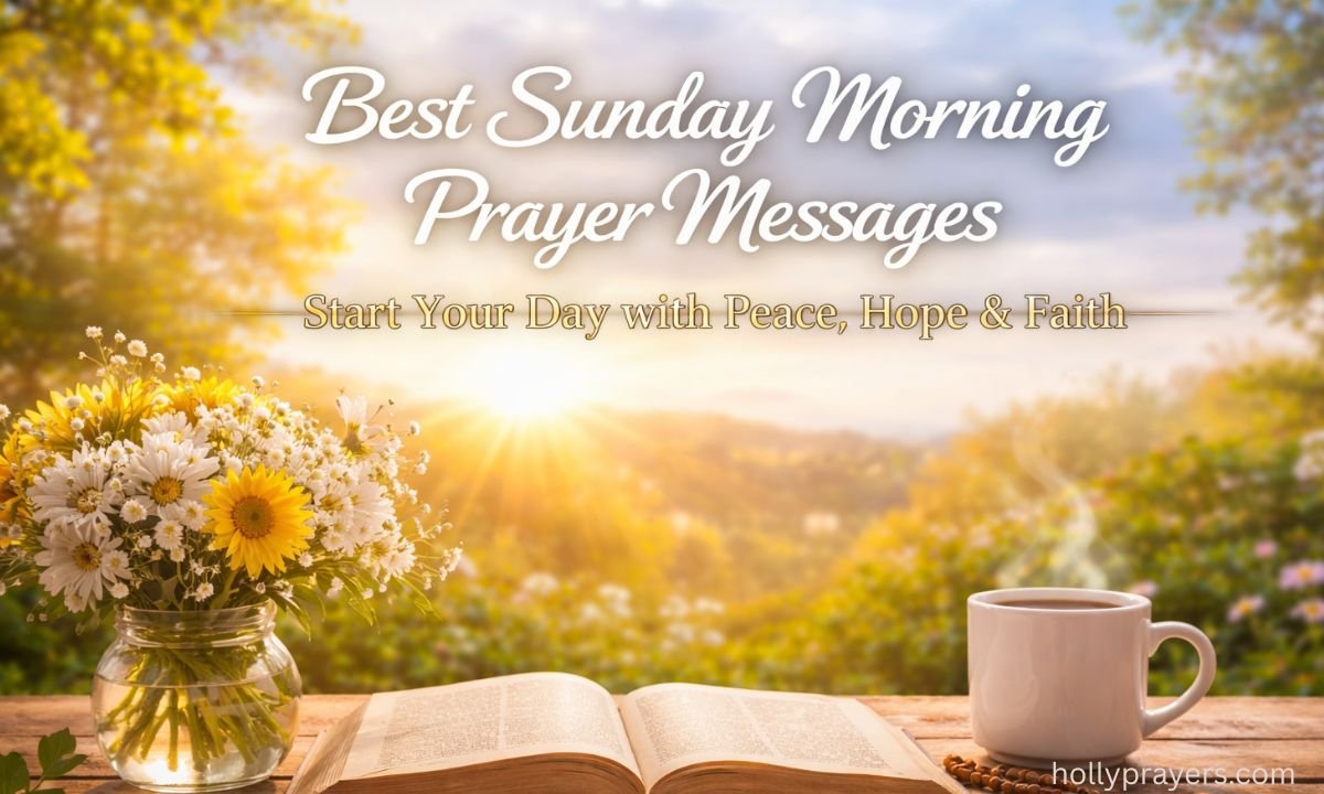 Best Sunday Morning Prayer Messages