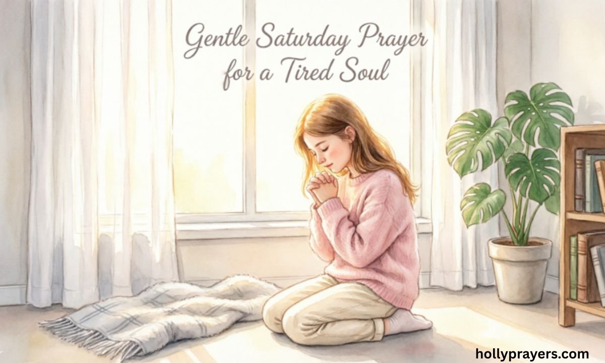 Gentle Saturday Prayer for a Tired Soul