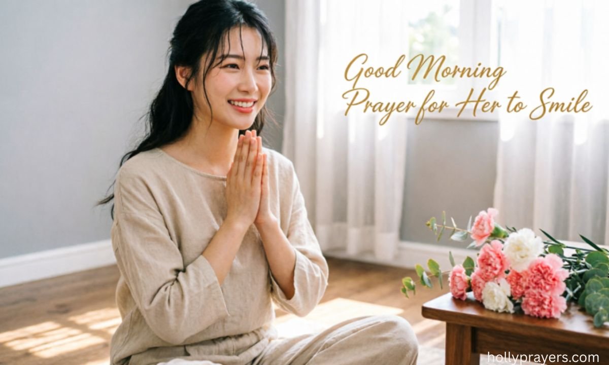 Good Morning Prayer for Her to Smile