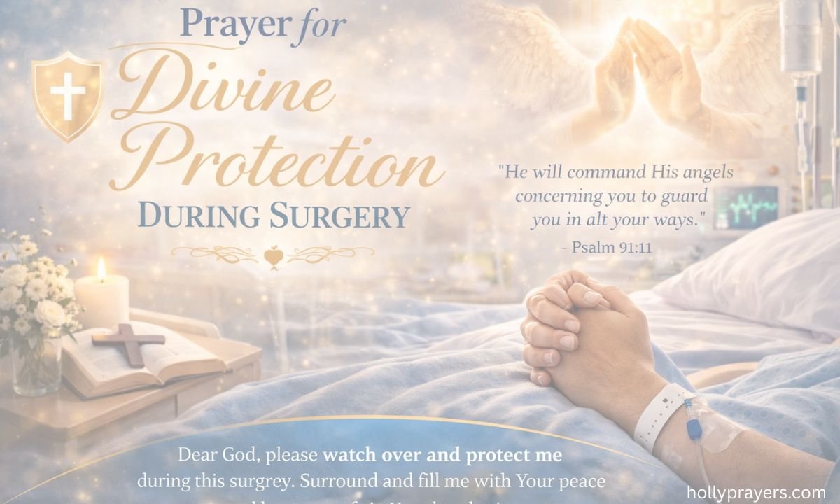 Prayer for Divine Protection During Surgery