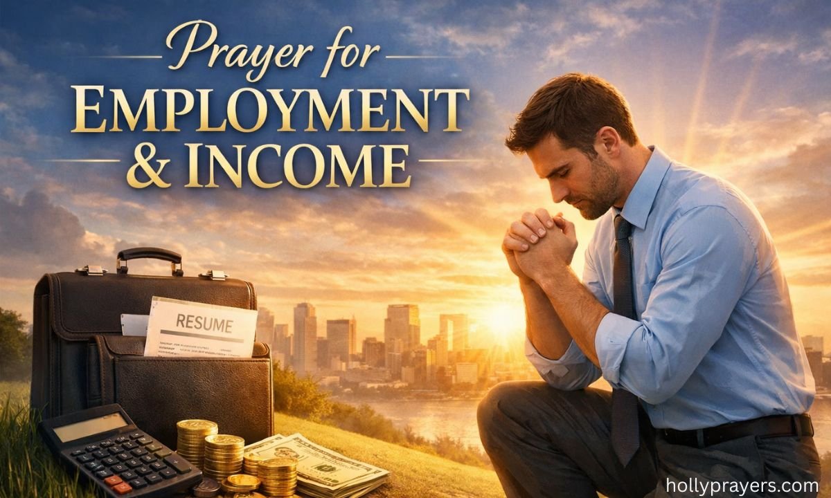 Prayer for Employment and Income