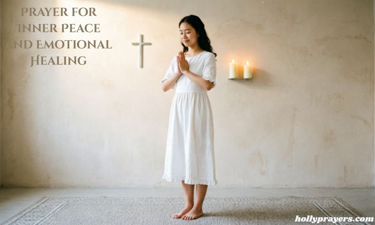 Prayer for Inner Peace and Emotional Healing