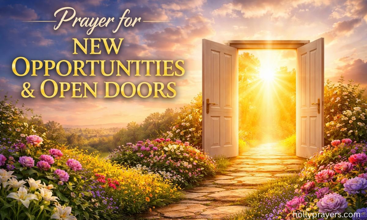 Prayer for New Opportunities and Open Doors