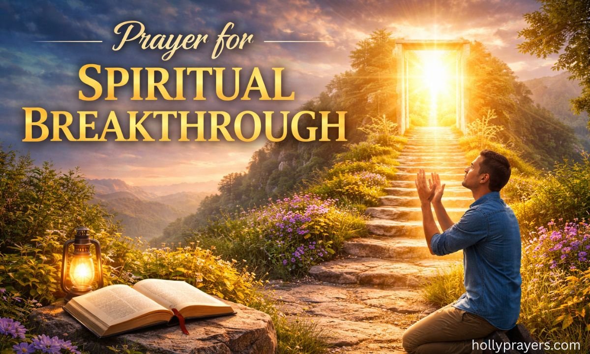 Prayer for Spiritual Breakthrough