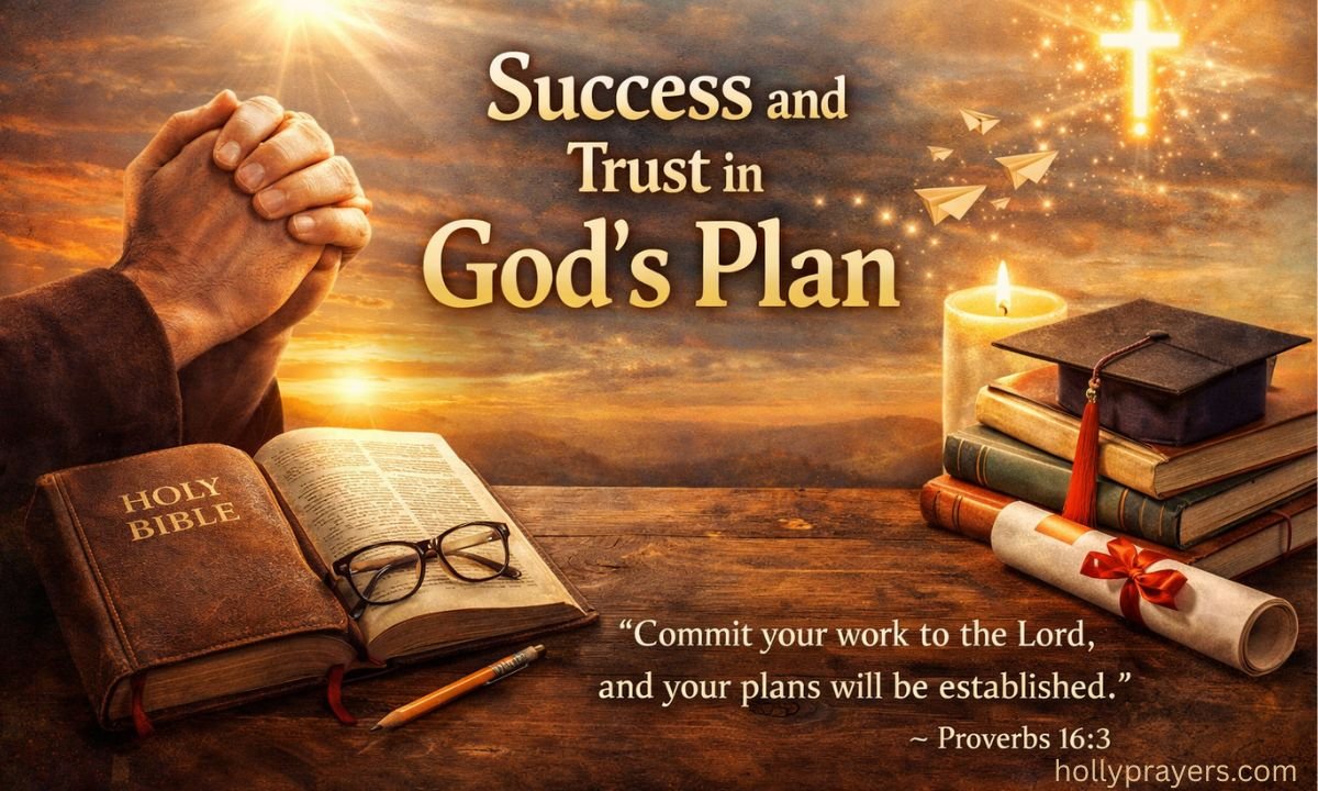 Success and Trust in God's Plan
