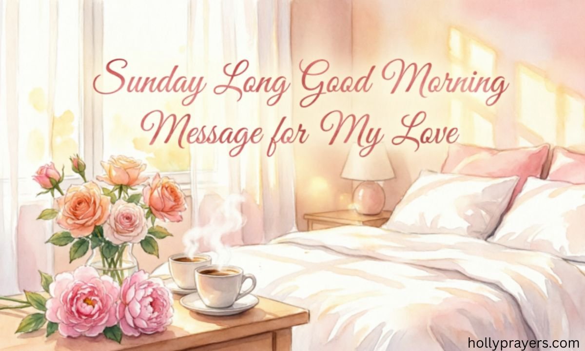 Sunday Long Good Morning Message for My Love