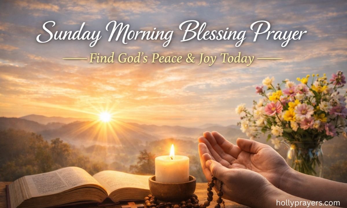 Sunday Morning Blessing Prayer
