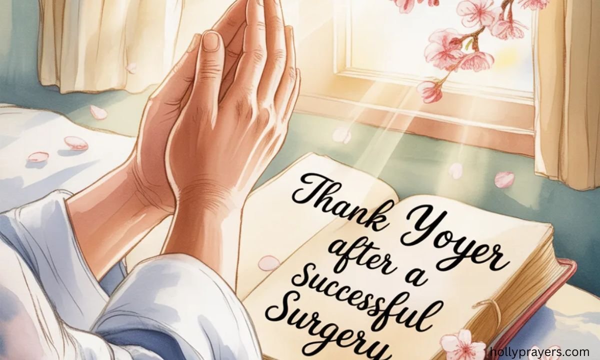 Thank You Prayer After a Successful Surgery