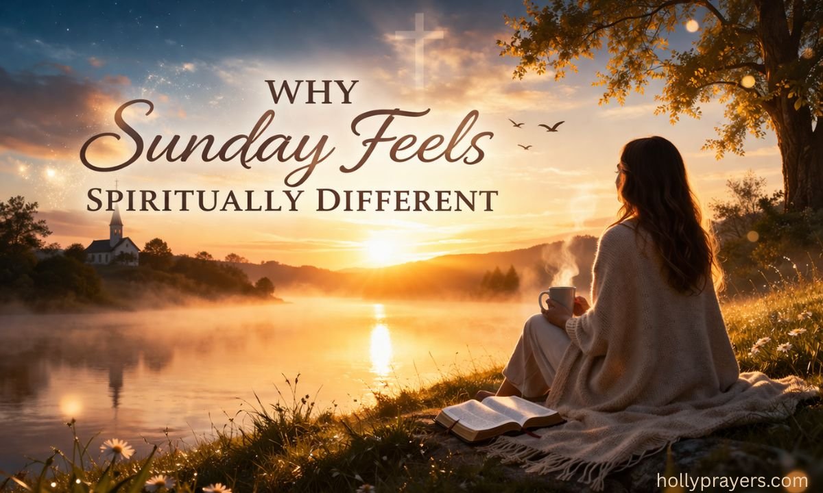 Why Sunday Feels Spiritually Different