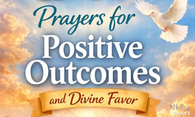 15+ Best Prayers for Positive Outcomes and Divine Favor