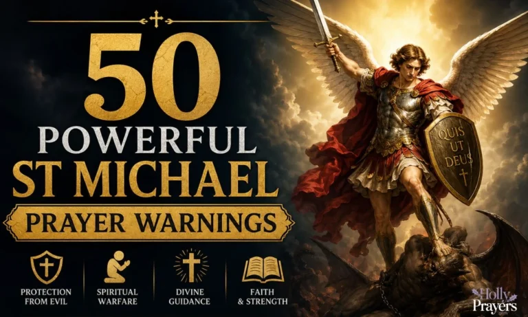 50 Powerful St Michael Prayer Warnings