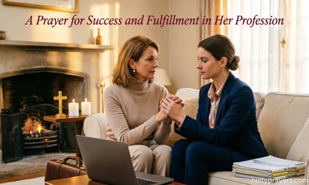 A Prayer for Success and Fulfillment in Her Profession