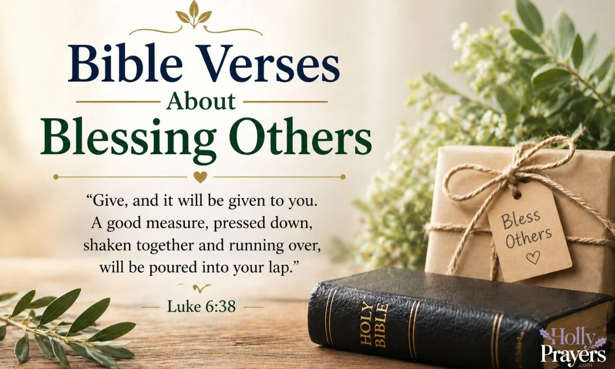 Bible Verses About Blessing Others