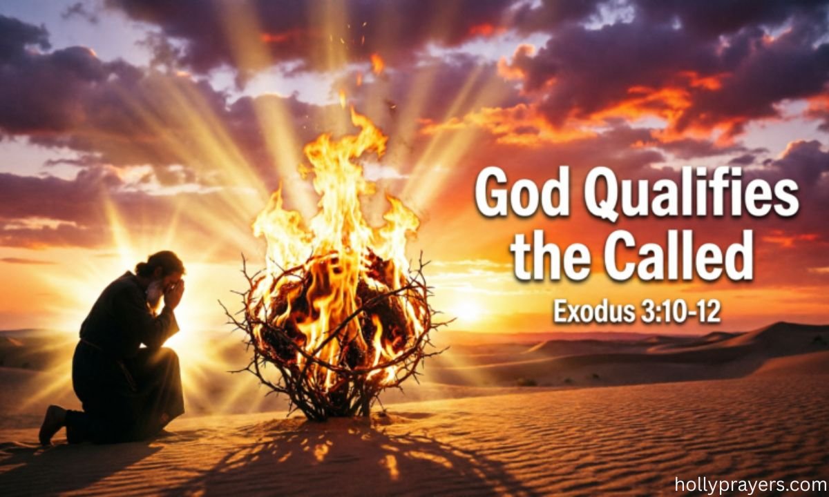 God Qualifies the Called - Bible Verse Exodu