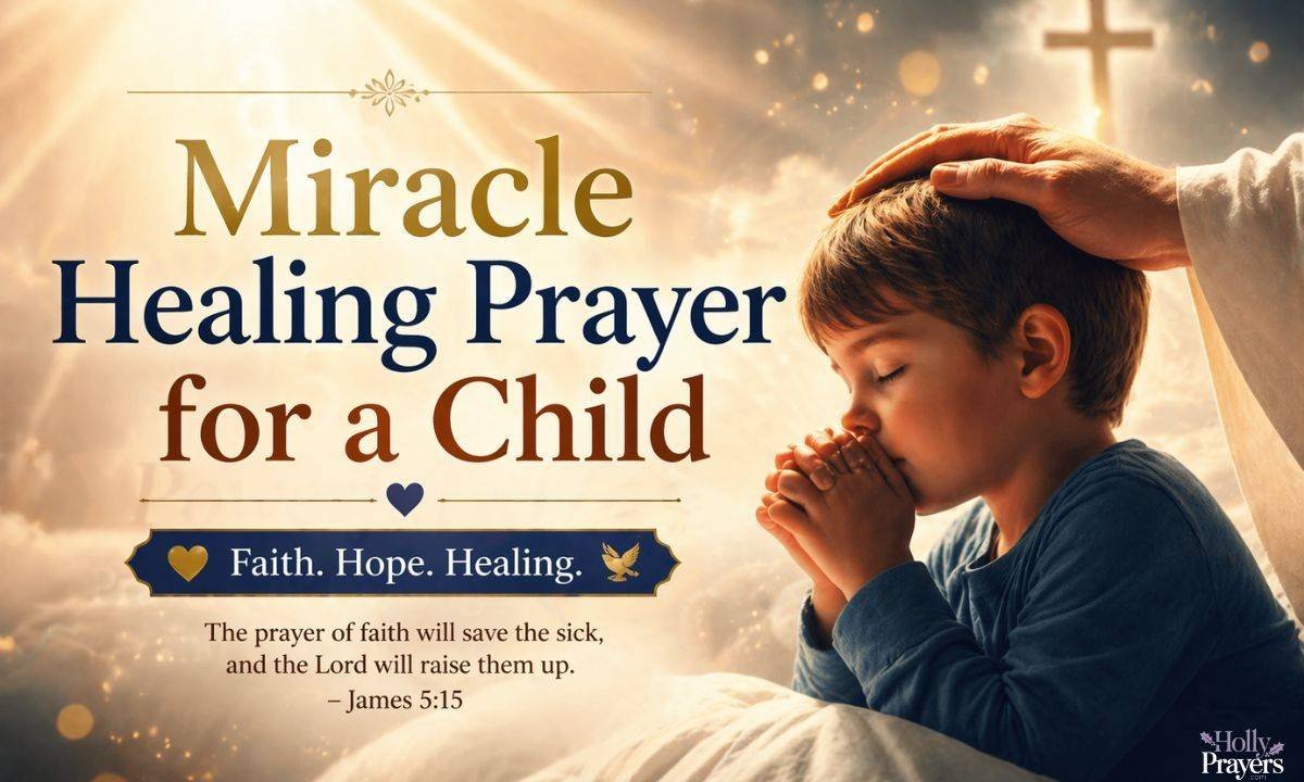 MiracleHealingPrayerforaChild