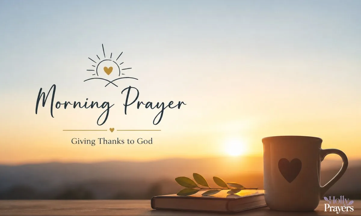 Morning Prayer Giving Thanks to God