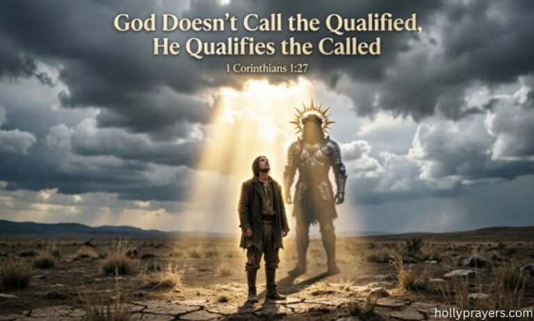 Powerful Verses God Doesn't Call the Qualified, He Qualifies the Called - 1 Corinthians 127