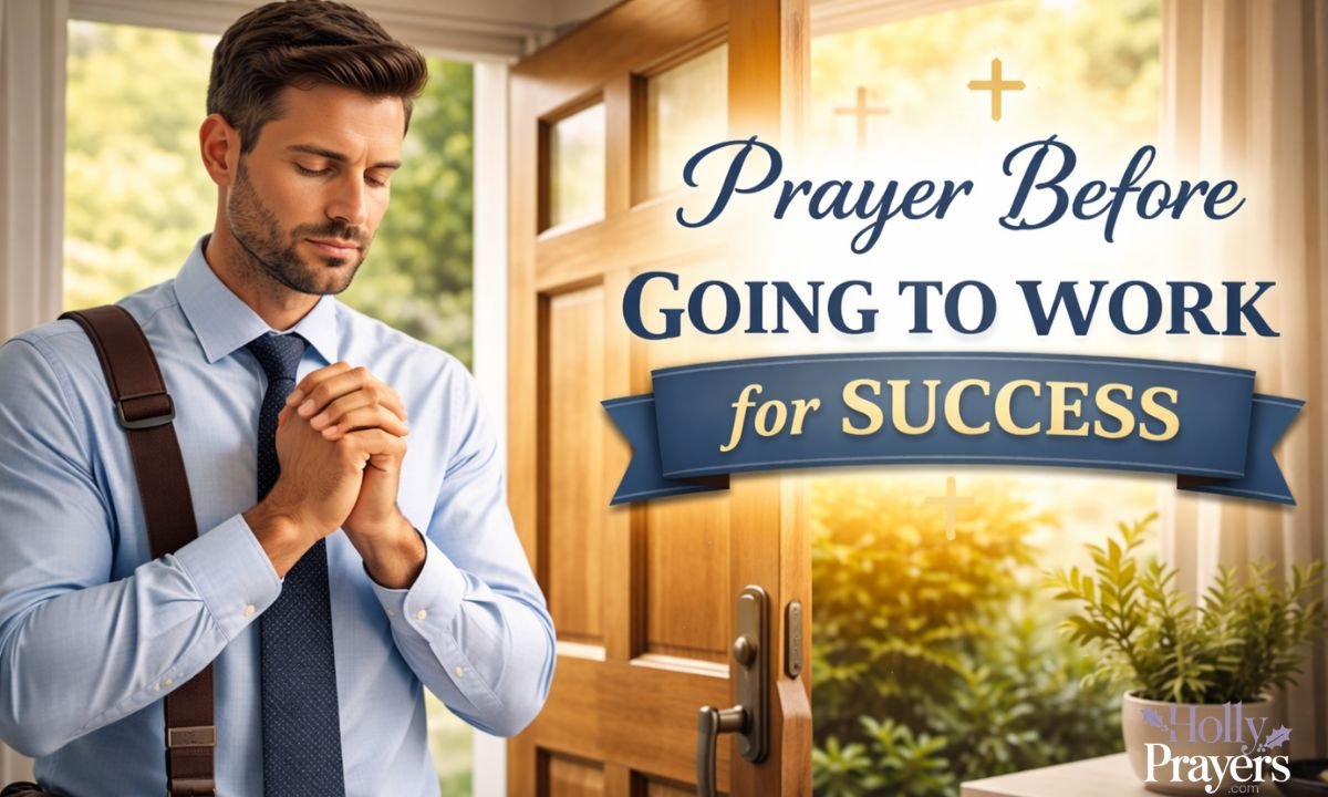 Prayer Before Going to Work for Success