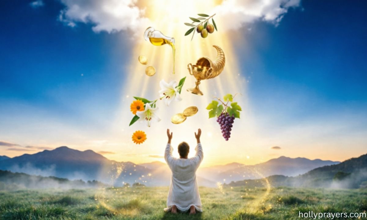 Prayer for God's Favor and Blessings