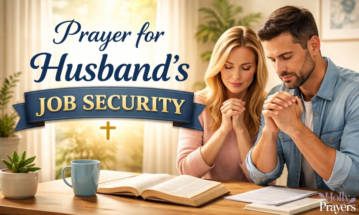 Prayer for Husband's Job Security