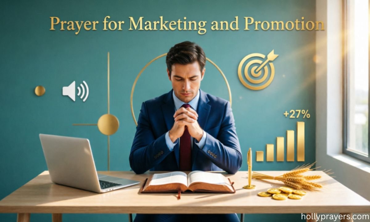 Prayer for marketing and promotion