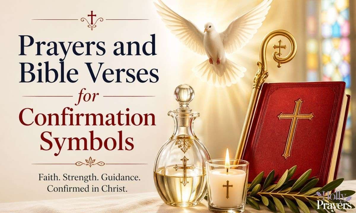 Prayers and Bible Verses for Confirmation Symbols