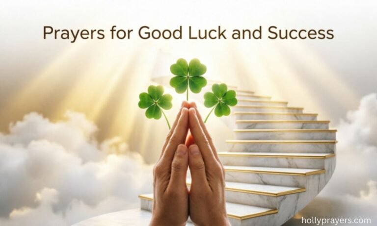 Prayers for Good Luck and Success