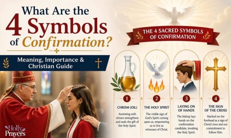 What Are the 4 Symbols of Confirmation Meaning, Importance & Christian Guide