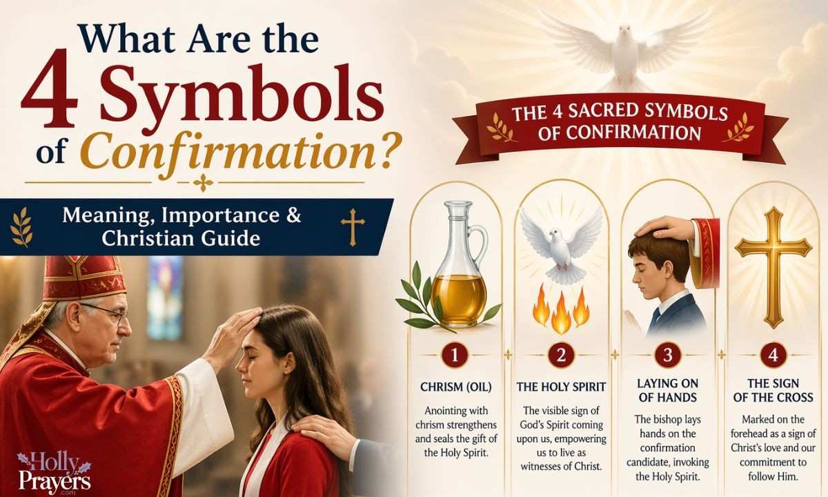 Confirmation Riual What Are the Four Symbols of Confirmation? Meaning, Importance ...