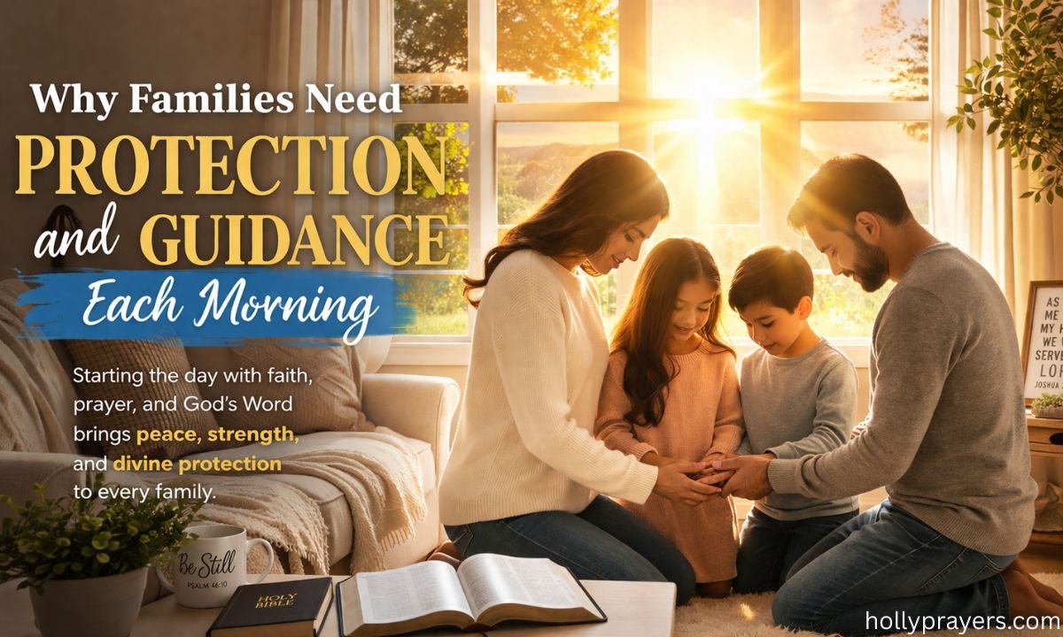 Why Families Need Protection and Guidance Each Morning