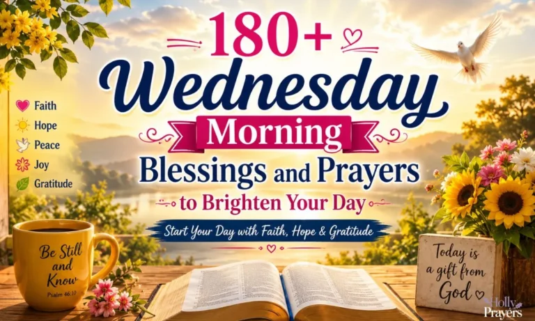 180+ Wednesday Morning Blessings and Prayers to Brighten Your Day 