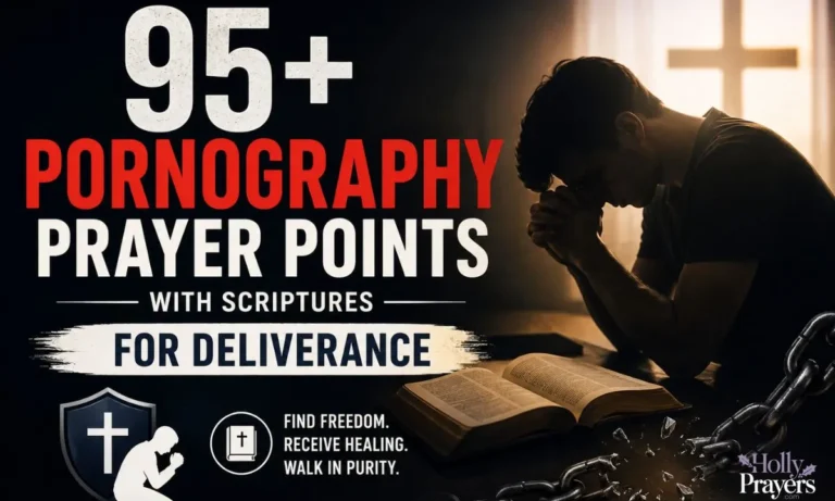 pornography prayer points with scriptures​