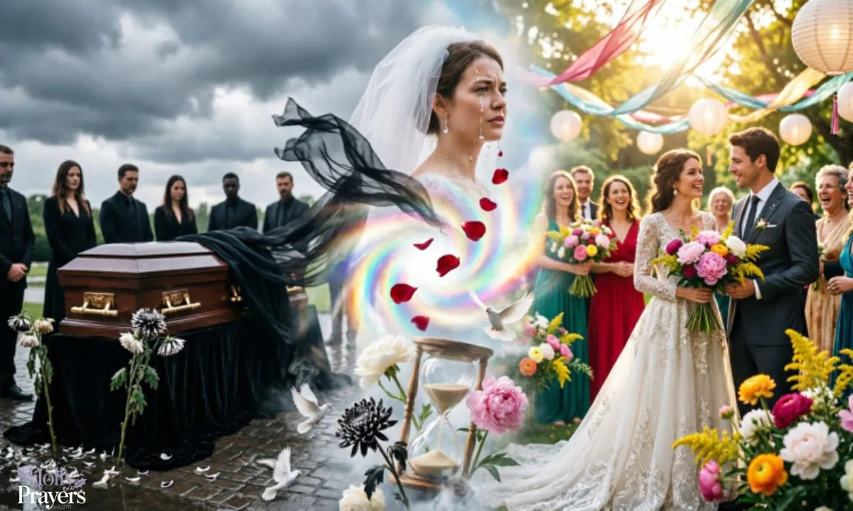 A Funeral Turning Into a Wedding