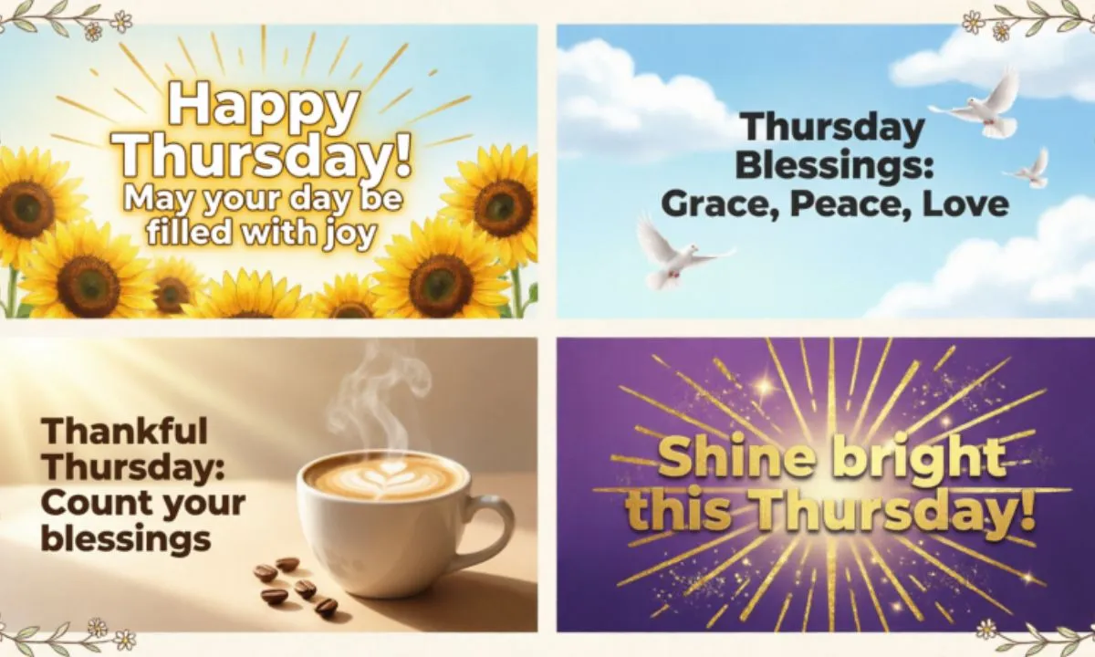 Beautiful Thursday Blessings With Images