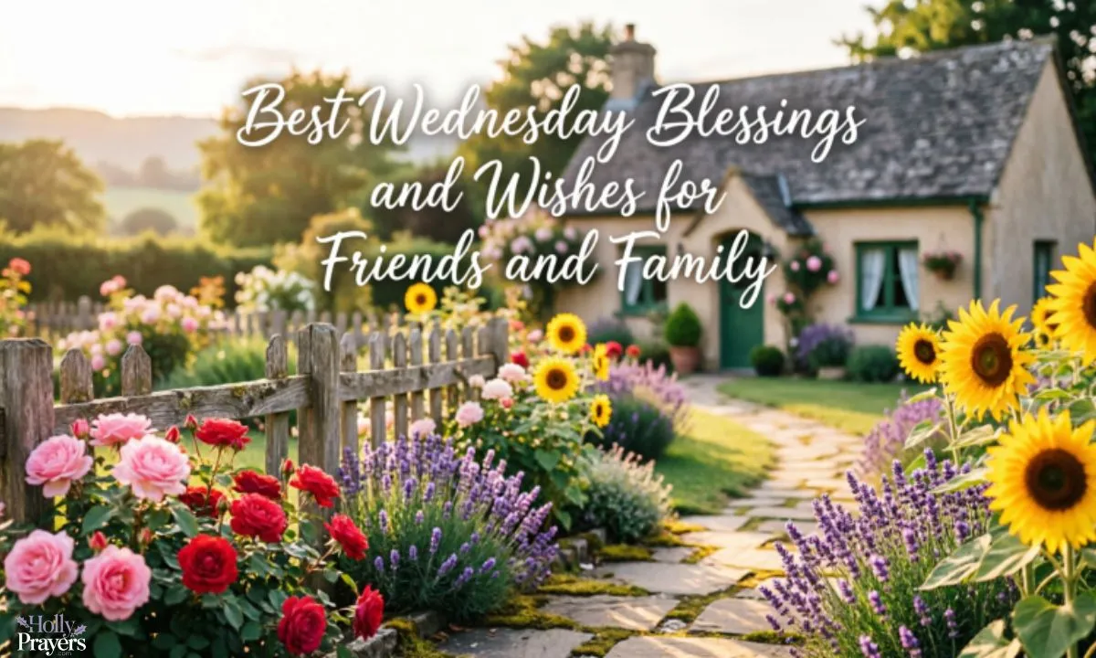 Best Wednesday Blessings and Wishes for Friends and Family