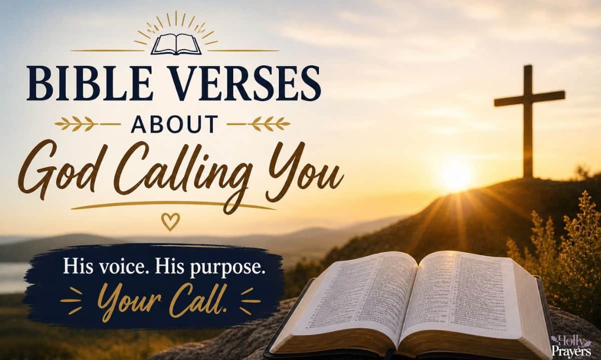 Bible Verses About God Calling You