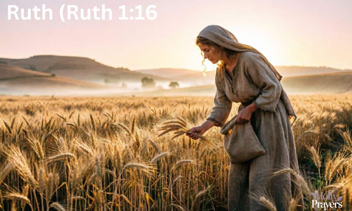 Bible Women Story: Ruth (Ruth 1:16)