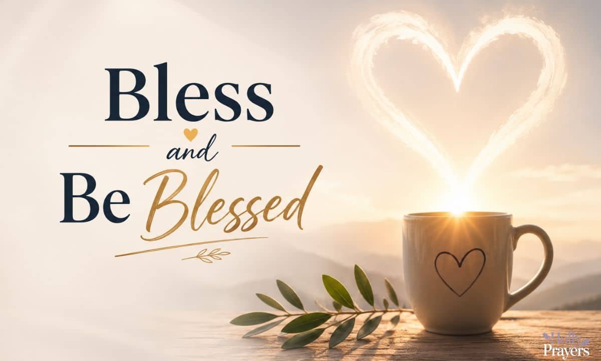 Bless and Be Blessed