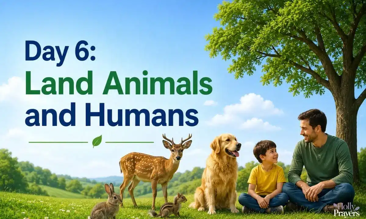 Day 6 Land Animals and Humans