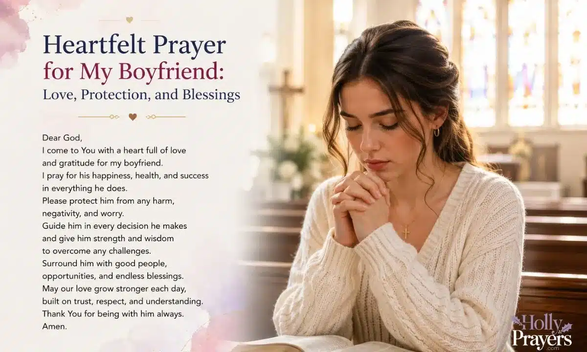 Heartfelt Prayer for My Boyfriend Love, Protection, and Blessings