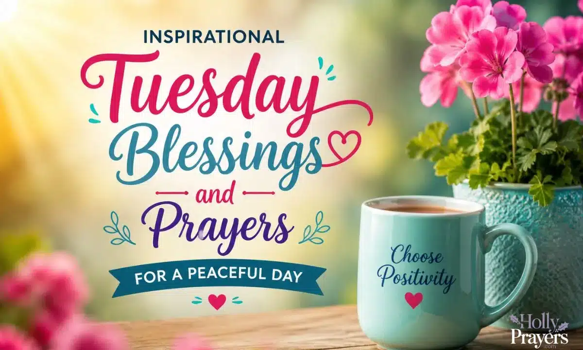 Inspirational Tuesday Blessings and Prayers for a Peaceful Day