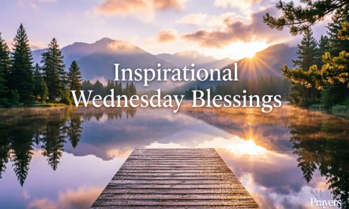Inspirational Wednesday Blessings