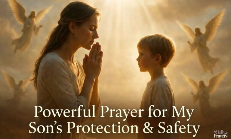 Powerful Prayer for My Son Protection and Safety