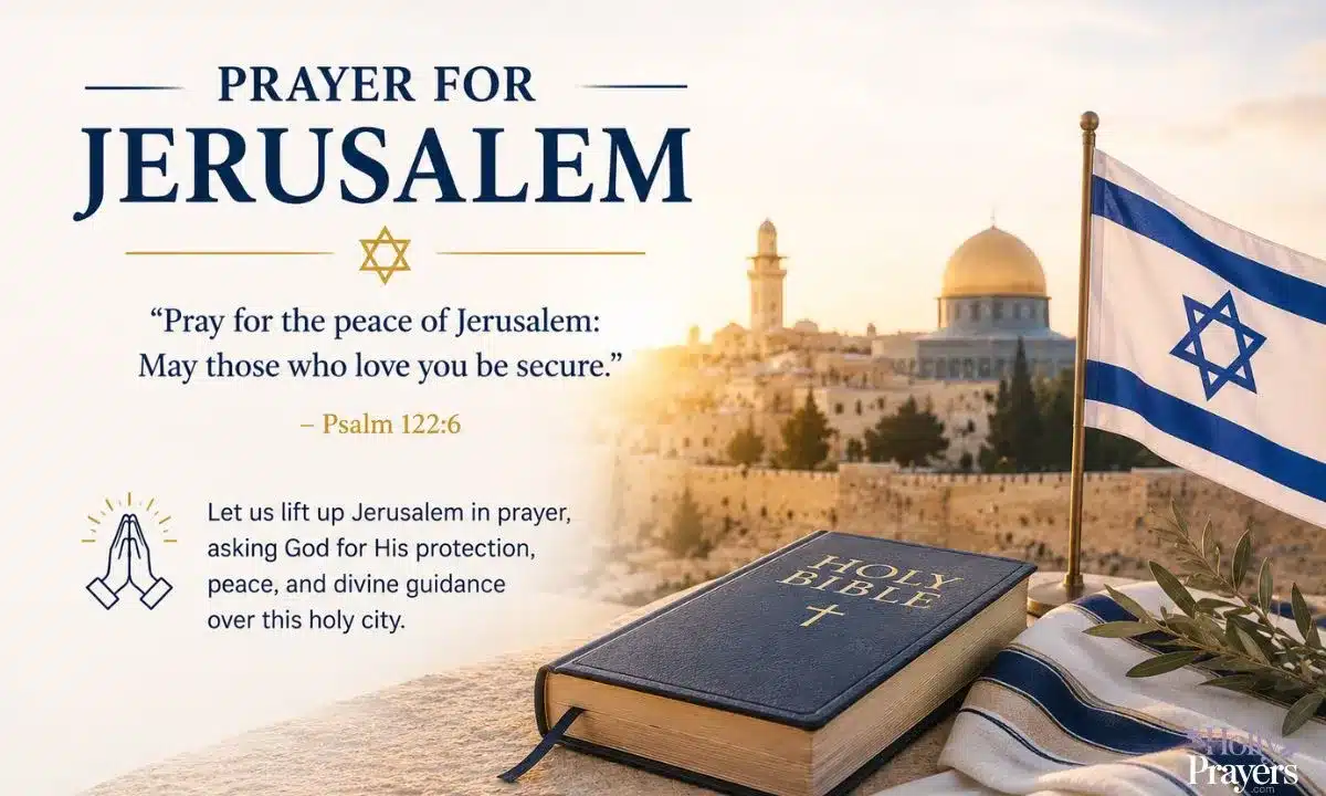 Prayer for Jerusalem