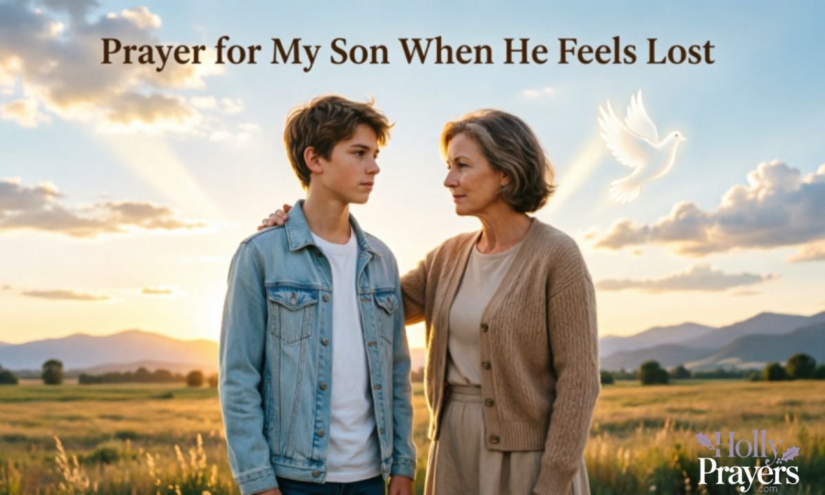 Prayer for My Son When He Feels Lost