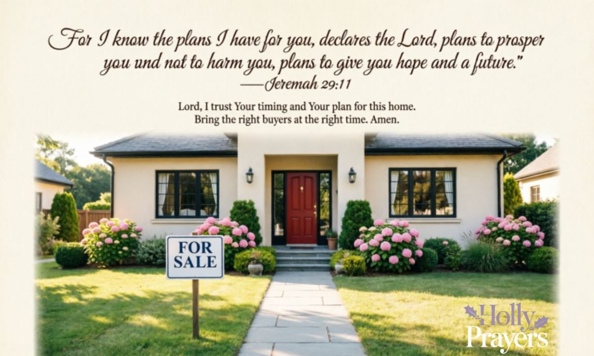 Scriptures to Pray While Waiting for Your House to Sell