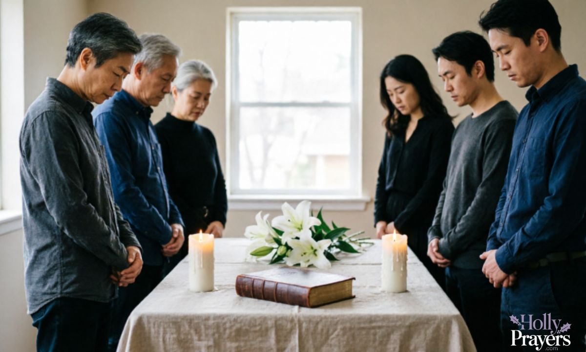 Short Funeral Prayer for Grieving Family